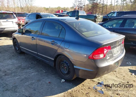 2008 Honda Civic Hybrid from USA, damaged, VIN JHMFA36298S026077